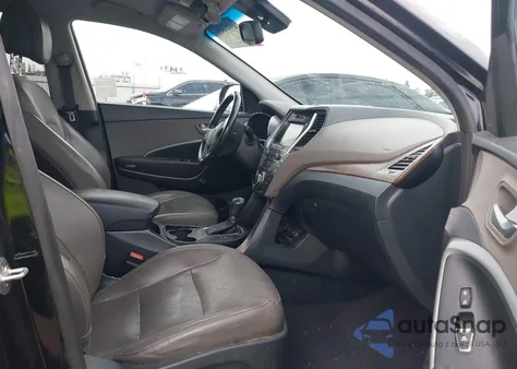 2017 Hyundai Santa Fe Se из США, поврежденный, VIN KM8SN4HF4HU249895